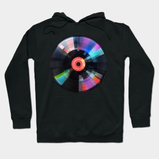 Spectrum Spinning Record Vinyl Vintage Audio Retro Music Hoodie